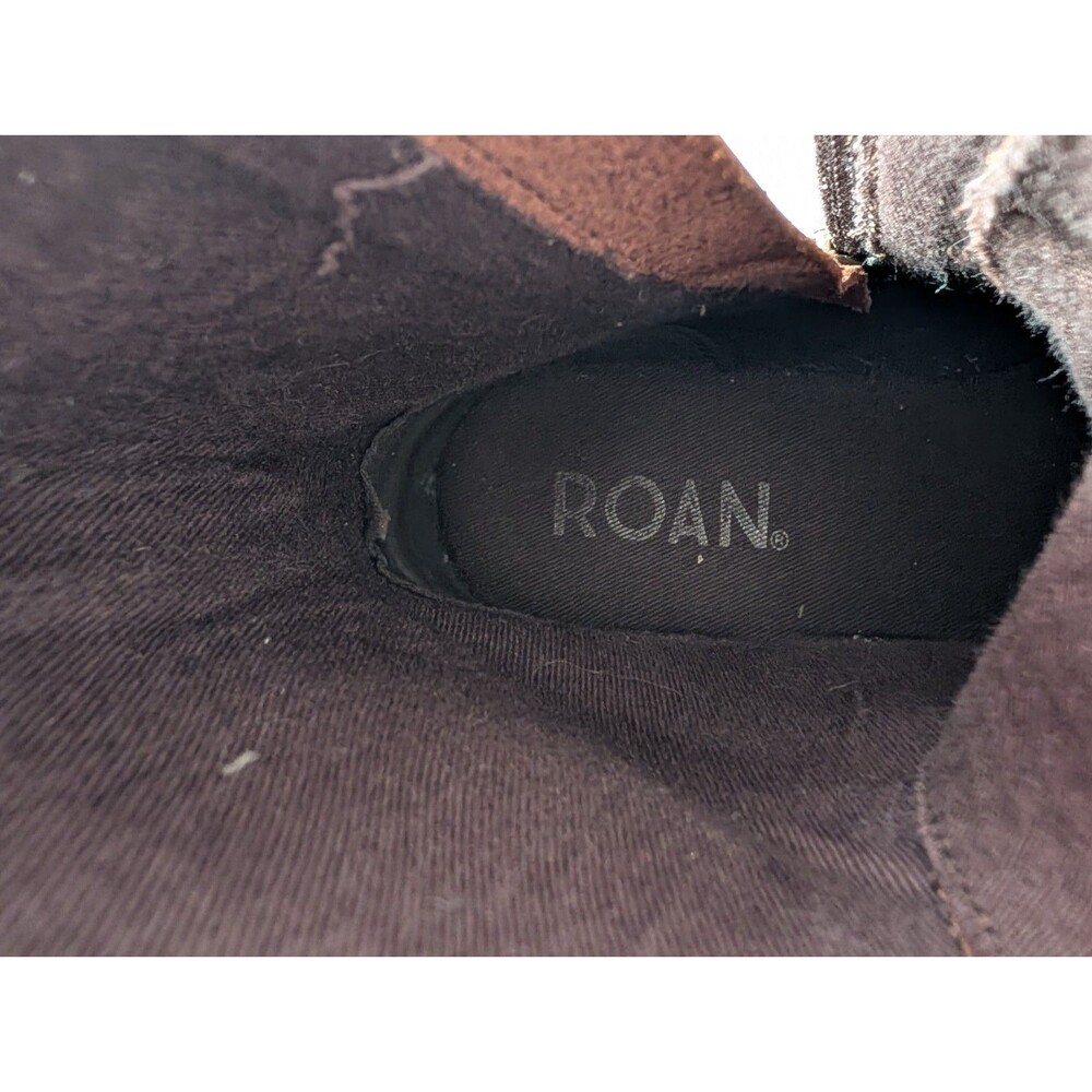 Roan by Bed Stu Deception Womens Boots Brown Leather Lace Side-Zip Size 9 - Picture 8 of 12